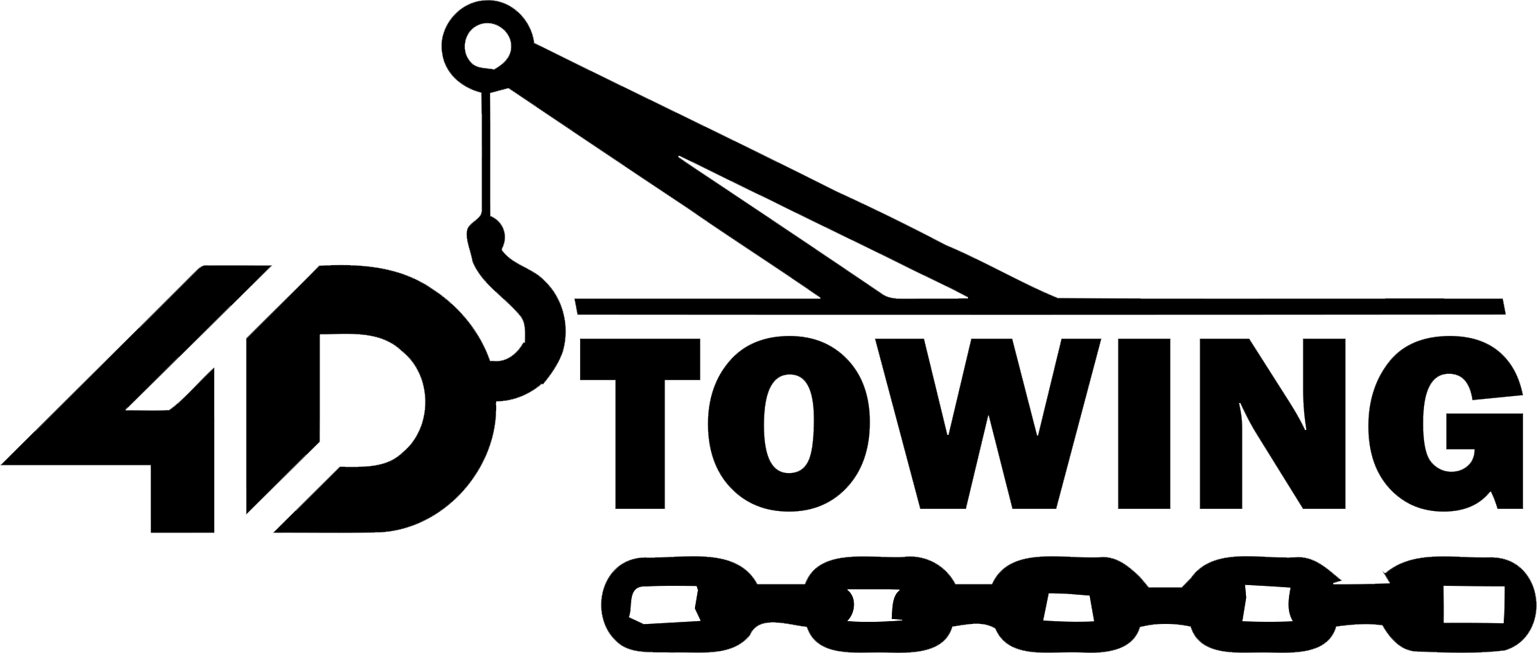 Gala Transport & Towing Logo Black